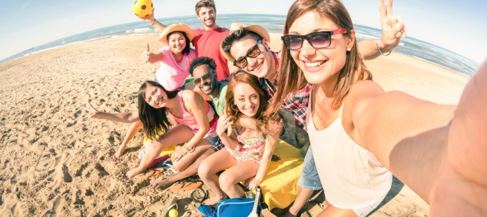 Group packages travel vacation celebration